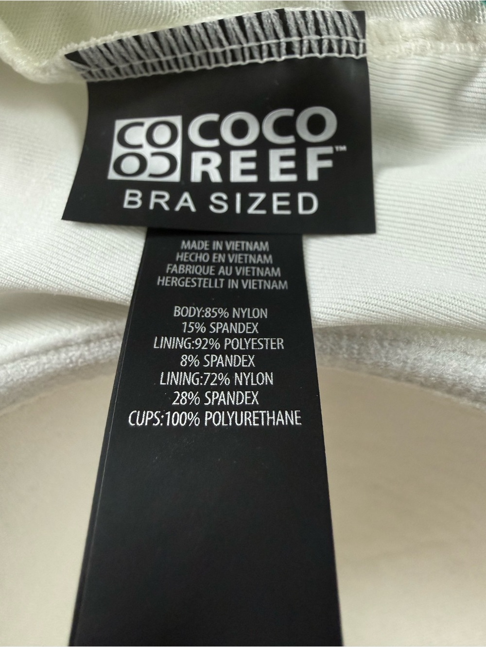COCO REEF Enrapture Bra Underwire One Piece Swimsuit  34 E - Picture 7 of 10